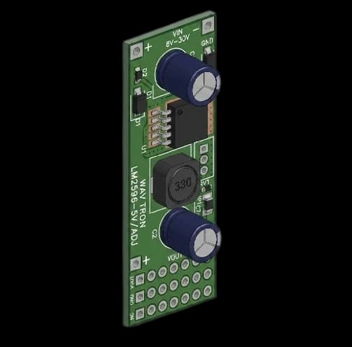 LM2596S DC-DC 30V Buck Power Supply - Image 1